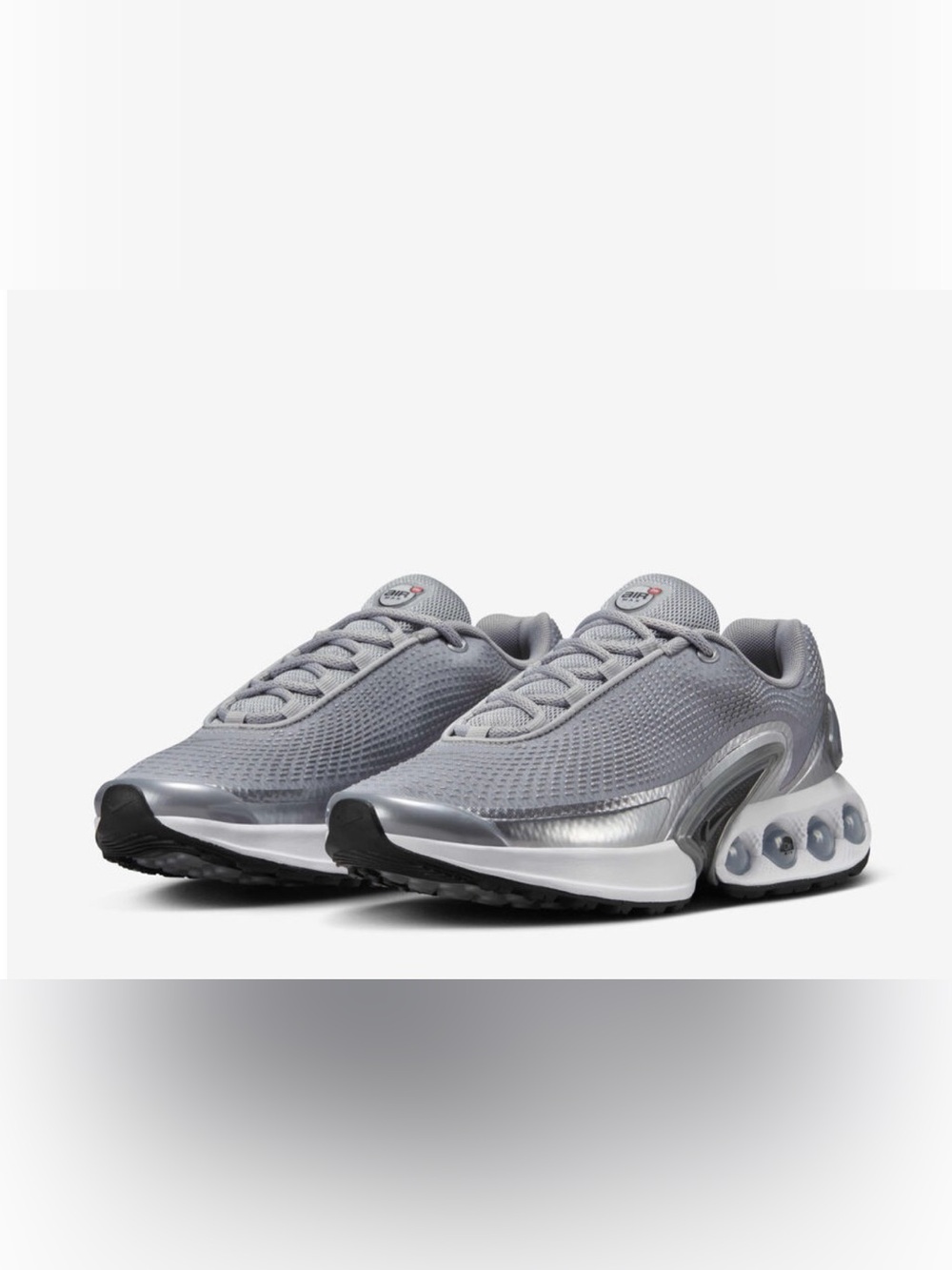 Women's Gray Mesh Nike Cushioning Sneakers